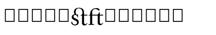 Leyden Regular Special Font LOWERCASE