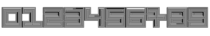 LEZEN City01 Font OTHER CHARS