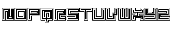 LEZEN City03 Font UPPERCASE