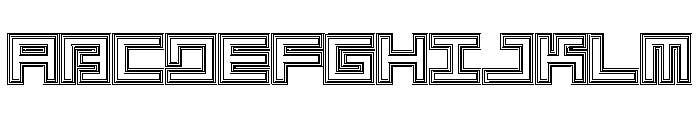 LEZEN City04 Font UPPERCASE