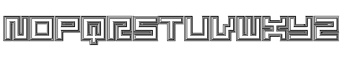 LEZEN City04 Font UPPERCASE