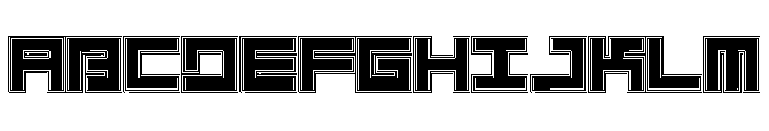 LEZEN City07 Font UPPERCASE