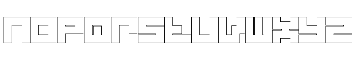 LEZEN City10 Font LOWERCASE