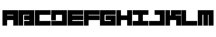 LEZEN Floor02 Font UPPERCASE