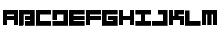 LEZEN Floor03 Font UPPERCASE