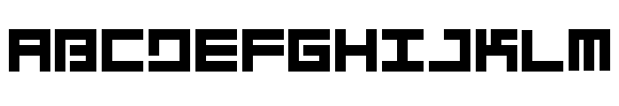 LEZEN Floor04 Font UPPERCASE
