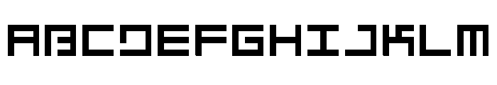 LEZEN Floor06 Font UPPERCASE