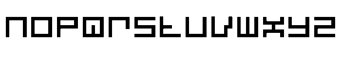 LEZEN Floor07 Font LOWERCASE
