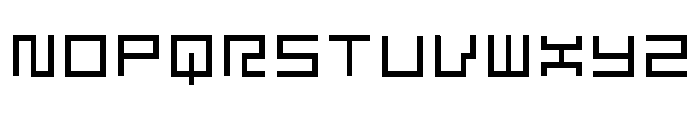 LEZEN Floor08 Font UPPERCASE