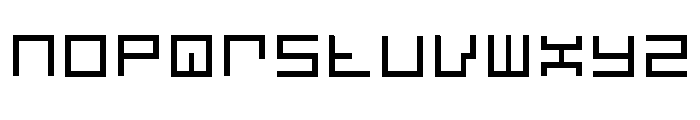 LEZEN Floor08 Font LOWERCASE