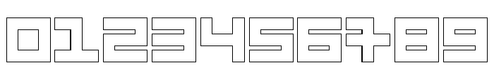 LEZEN Glow03 Font OTHER CHARS
