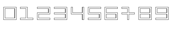 LEZEN Glow08 Font OTHER CHARS
