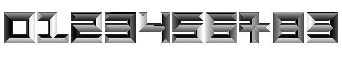 LEZEN Optical03 Font OTHER CHARS