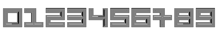 LEZEN Optical04 Font OTHER CHARS