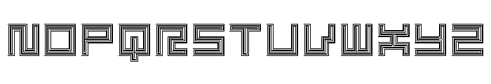 LEZEN Optical05 Font UPPERCASE