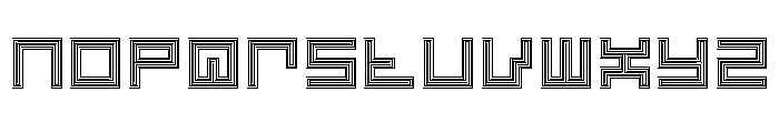 LEZEN Optical05 Font LOWERCASE