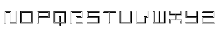 LEZEN Optical08 Font UPPERCASE