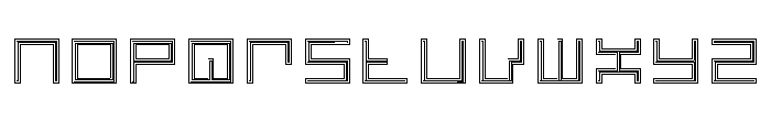 LEZEN Optical08 Font LOWERCASE