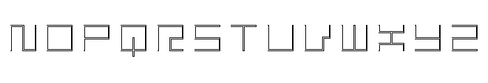 LEZEN Optical10 Font UPPERCASE