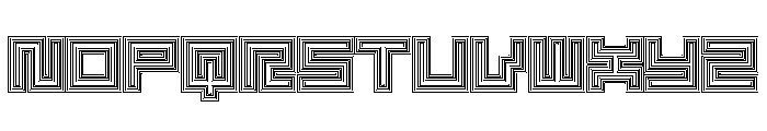 LEZENCity City02 Font UPPERCASE
