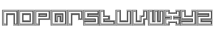LEZENCity City04 Font LOWERCASE