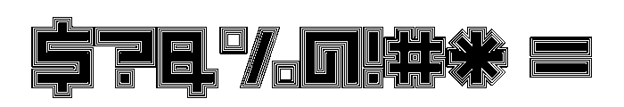 LEZENCity City05 Font OTHER CHARS