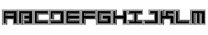 LEZENCity City05 Font UPPERCASE