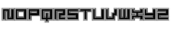 LEZENCity City05 Font UPPERCASE