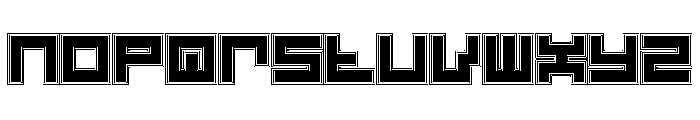 LEZENCity City07 Font LOWERCASE