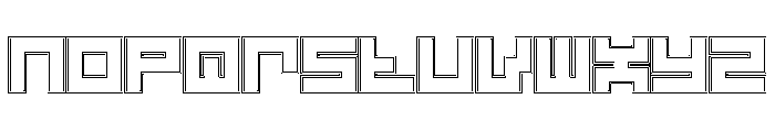 LEZENCity City08 Font LOWERCASE