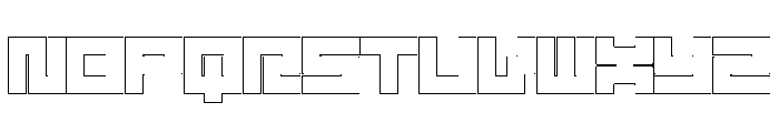LEZENCity City10 Font UPPERCASE