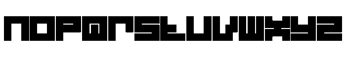 LEZENFloor Floor02 Font LOWERCASE
