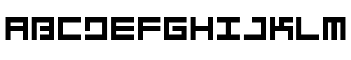 LEZENFloor Floor05 Font UPPERCASE