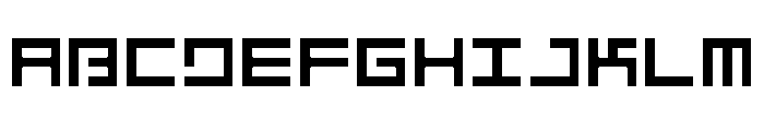 LEZENFloor Floor06 Font UPPERCASE
