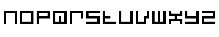 LEZENFloor Floor07 Font LOWERCASE