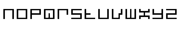 LEZENFloor Floor08 Font LOWERCASE