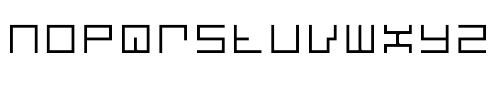 LEZENFloor Floor09 Font LOWERCASE