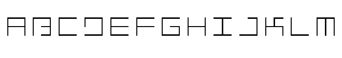 LEZENFloor Floor10 Font UPPERCASE