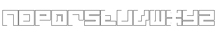 LEZENGlow Glow02 Font LOWERCASE