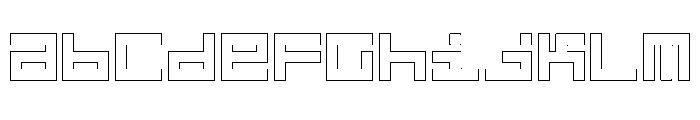 LEZENGlow Glow04 FONT