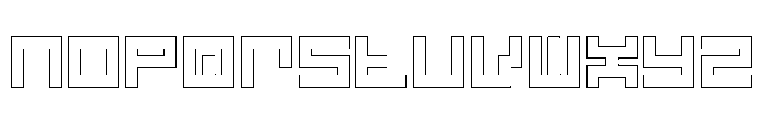 LEZENGlow Glow04 Font LOWERCASE
