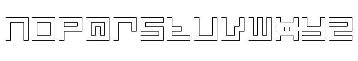 LEZENGlow Glow05 Font LOWERCASE