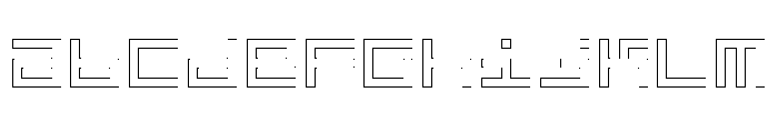 LEZENGlow Glow06 FONT