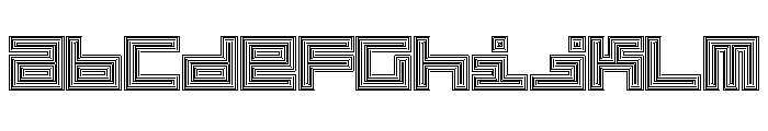 LEZENOptical Optical02 FONT