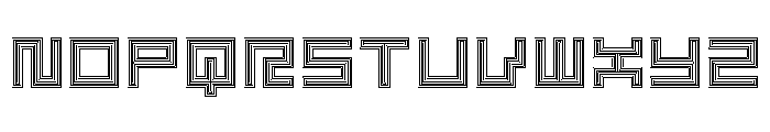 LEZENOptical Optical05 Font UPPERCASE