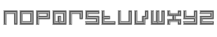 LEZENOptical Optical05 Font LOWERCASE