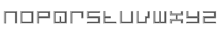 LEZENOptical Optical08 Font LOWERCASE