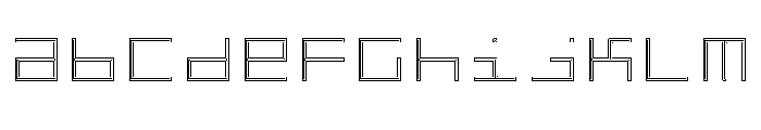 LEZENOptical Optical09 FONT