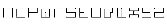 LEZENOptical Optical09 Font LOWERCASE