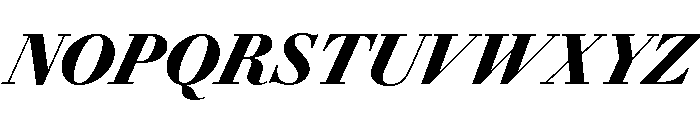 Le Jeune Deck Bold Italic Font UPPERCASE